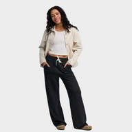 Women's Bamboo Lightweight Fleece Wide Leg Pant