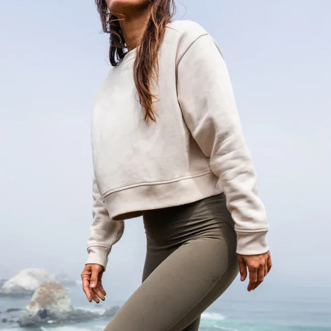 Women's Bamboo Northcoast Fleece Crew Regular Price