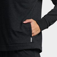 Women's Bamboo Lightweight Fleece Cropped Hoodie