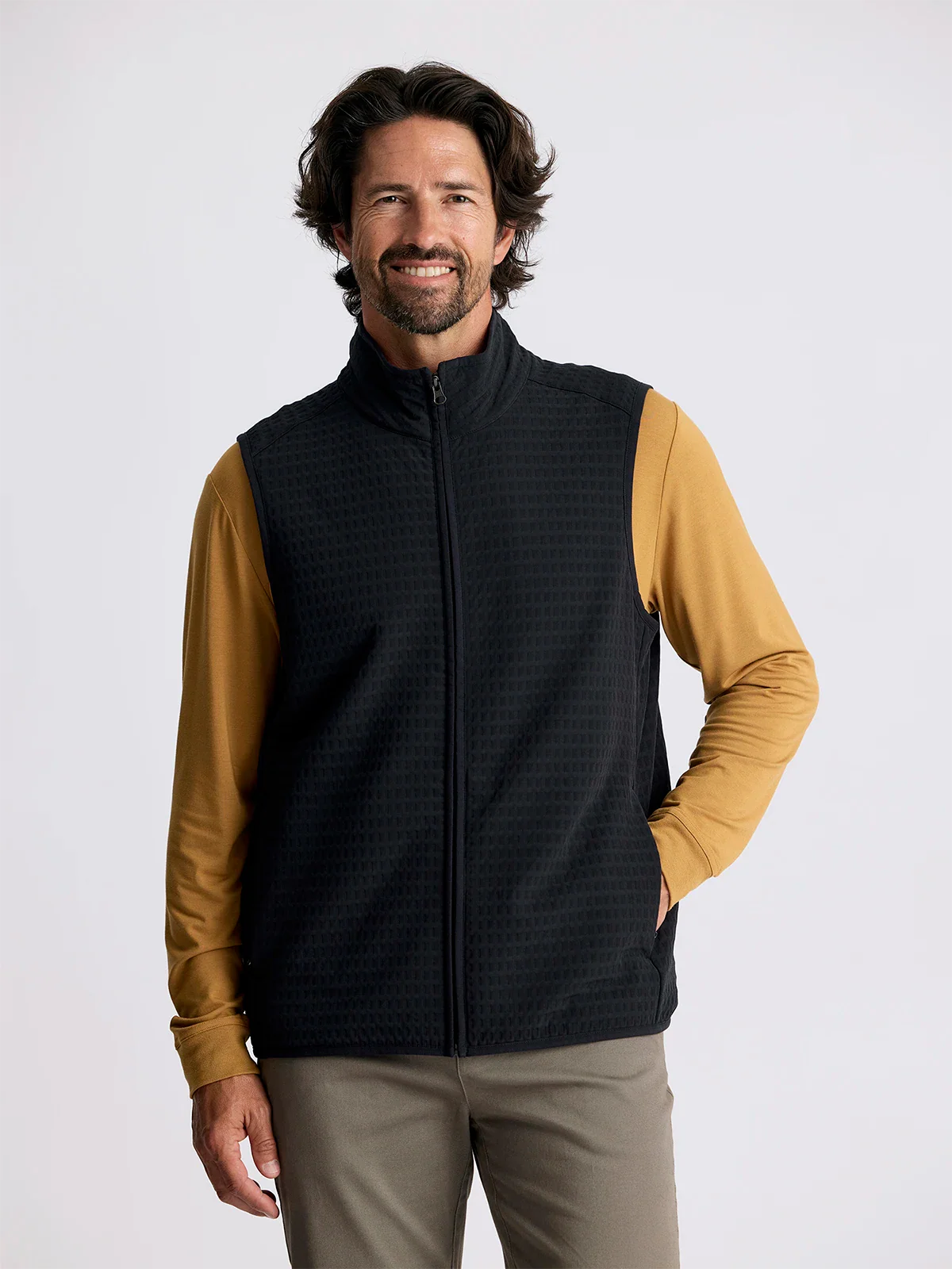 Free Fly Men's Gridback Fleece Vest