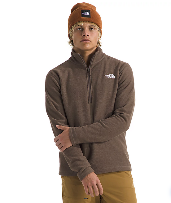 The North Face Men's Textured Cap Rock 1/4 Zip Pullover Sweatshirt