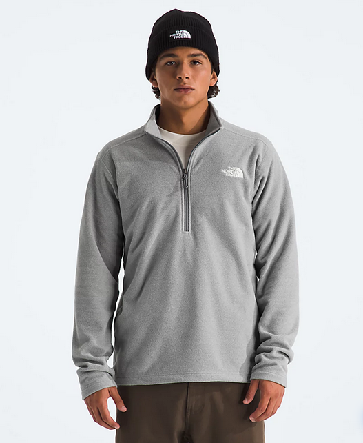The North Face Men's Textured Cap Rock 1/4 Zip Pullover Sweatshirt