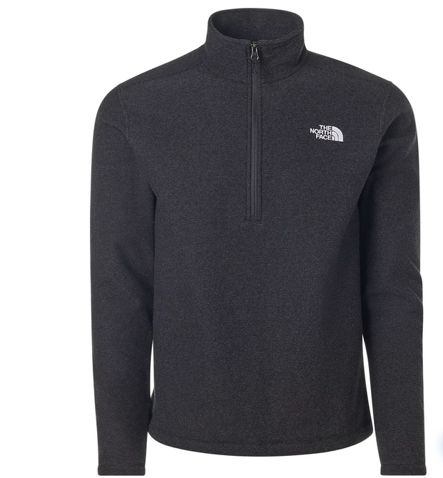 The North Face Men's Textured Cap Rock 1/4 Zip Pullover Sweatshirt