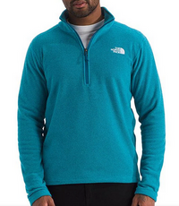 The North Face Men's Textured Cap Rock 1/4 Zip Pullover Sweatshirt