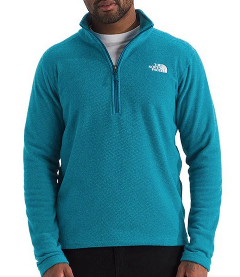 The North Face Men's Textured Cap Rock 1/4 Zip Pullover Sweatshirt