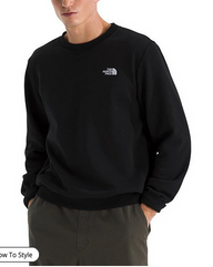 The North Face Mens Evolution Long Sleeve Fleece Sweatshirt