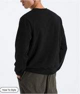 The North Face Mens Evolution Long Sleeve Fleece Sweatshirt