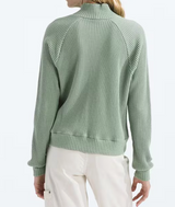 The North Face Chabot Cotton Thermal Knit Mock Neck Long Sleeve Top