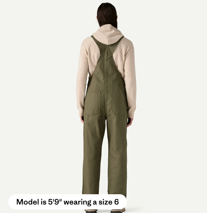 Patagonia Women's Point Reyes Canvas Overalls