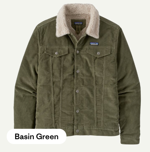 PATAGONIA MEN'S PILE LINED TRUCKER JACKET