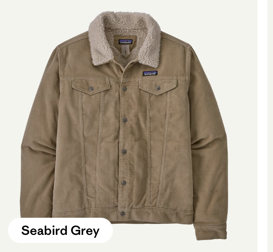 PATAGONIA MEN'S PILE LINED TRUCKER JACKET