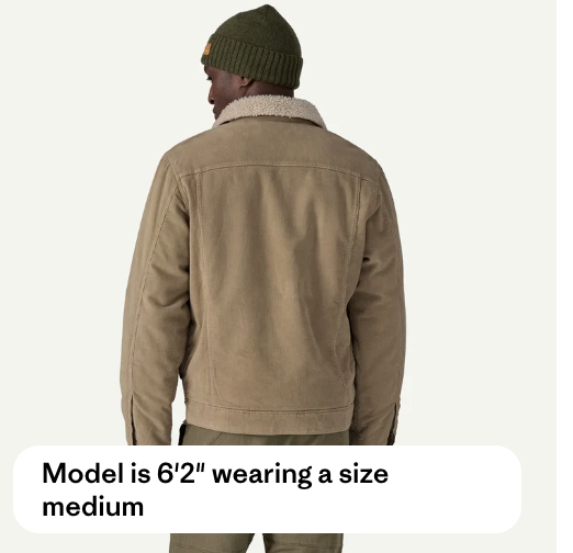 PATAGONIA MEN'S PILE LINED TRUCKER JACKET