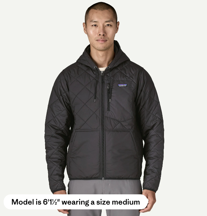 Patagonia Men's Diamond Quilted Bomber Hoody