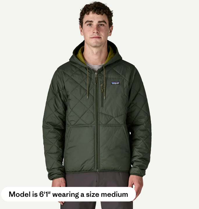 Patagonia Men's Diamond Quilted Bomber Hoody