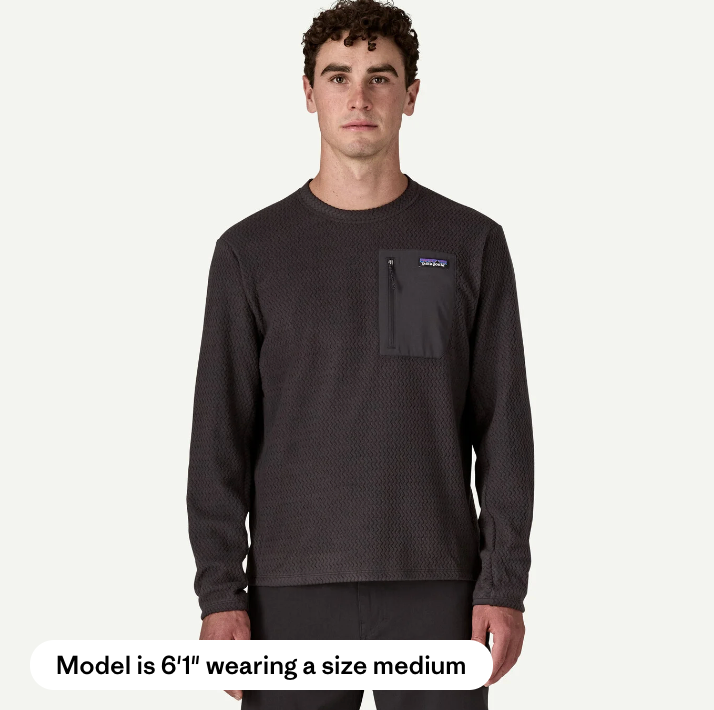 Patagonia Men's R1® Air Fleece Crewneck