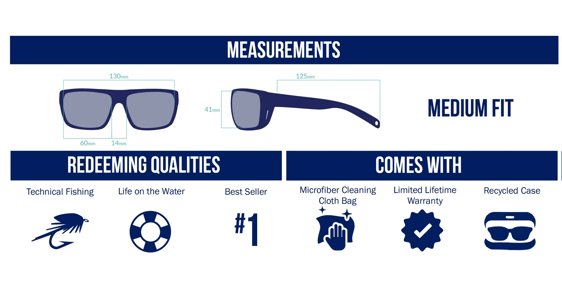 Bajio Palometa  Medium Fit • Full Wrap