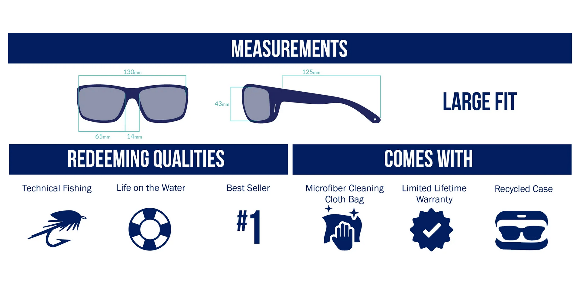 Bajio Bales Beach  Large Fit • Full Wrap