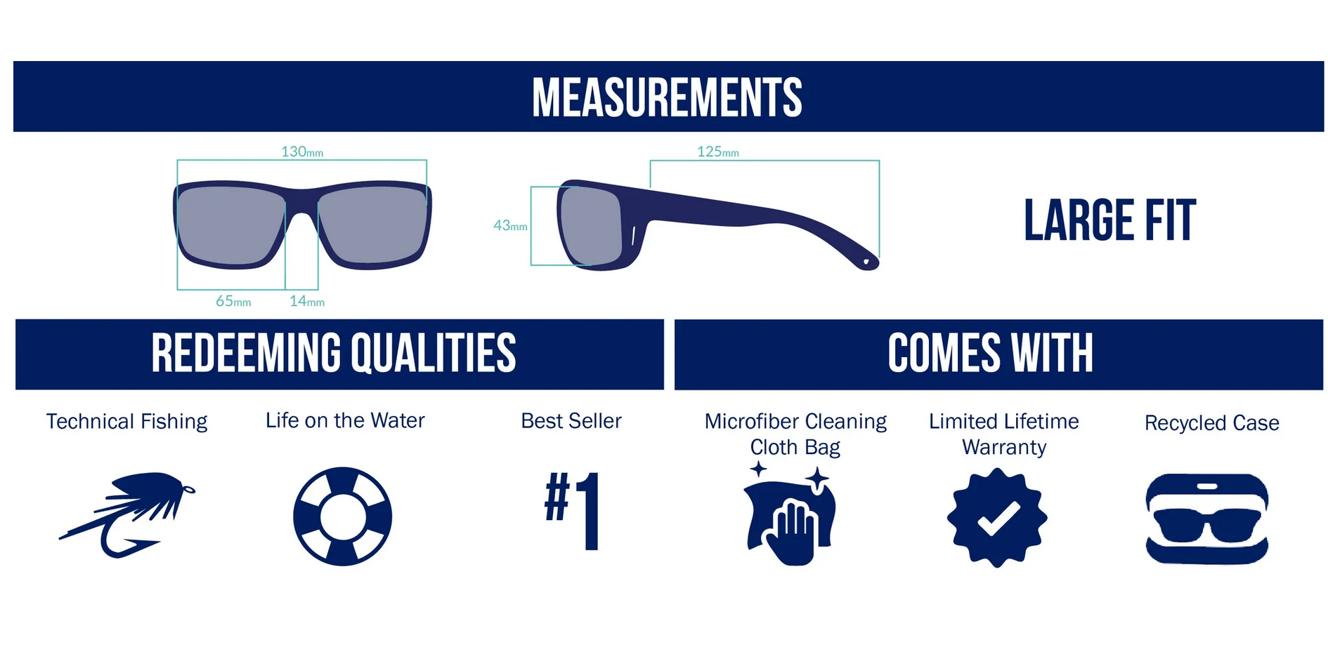 Bajio Bales Beach  Large Fit • Full Wrap