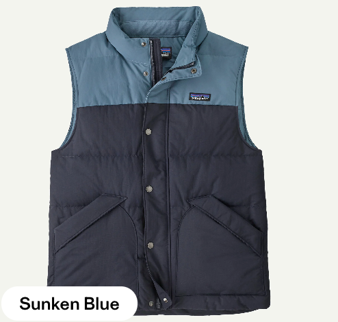 MENS PATAGONIA MEN DOWNSDRIFT VEST