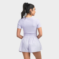 Southern Shirt Company Cropped Performance Tee - Orchid Petal