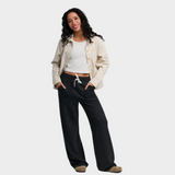 Women's Bamboo Lightweight Fleece Wide Leg Pant