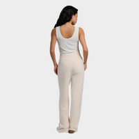 Women's Bamboo Lightweight Fleece Wide Leg Pant