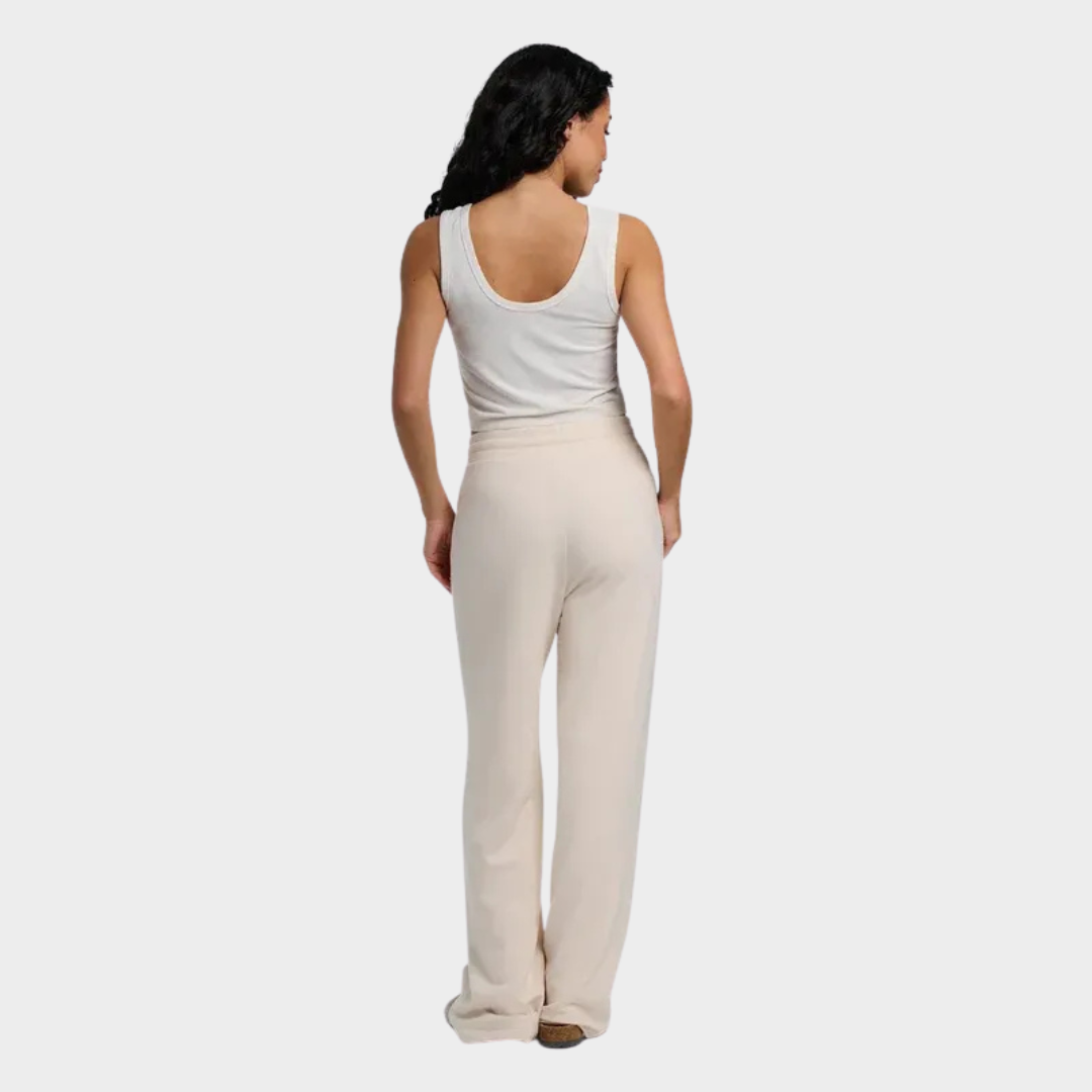 Women's Bamboo Lightweight Fleece Wide Leg Pant